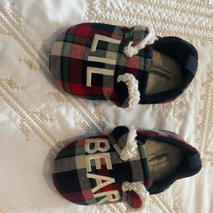 Toddler lil bear slippers